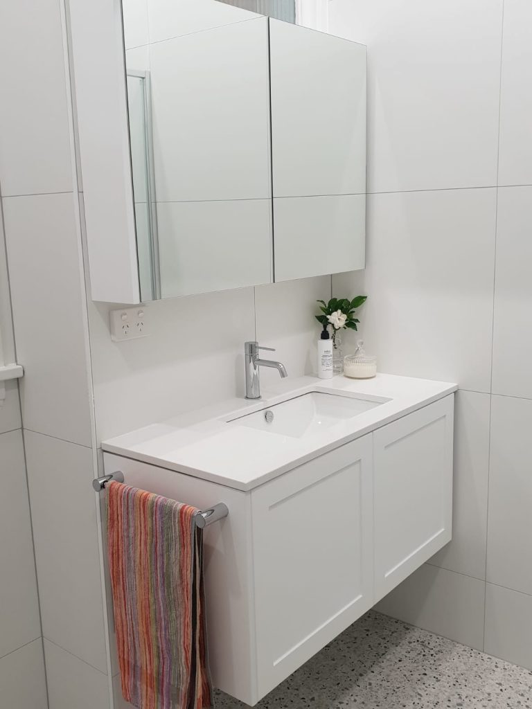 Bathroom renovation South Yarra