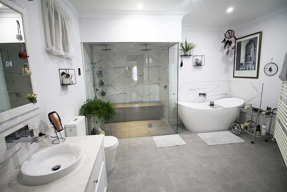 Most common bathroom colour scheme