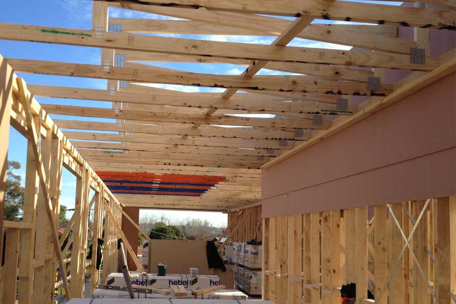 What are load bearing walls?