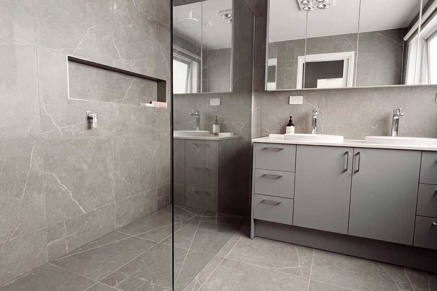 how to do bathroom reconstruction