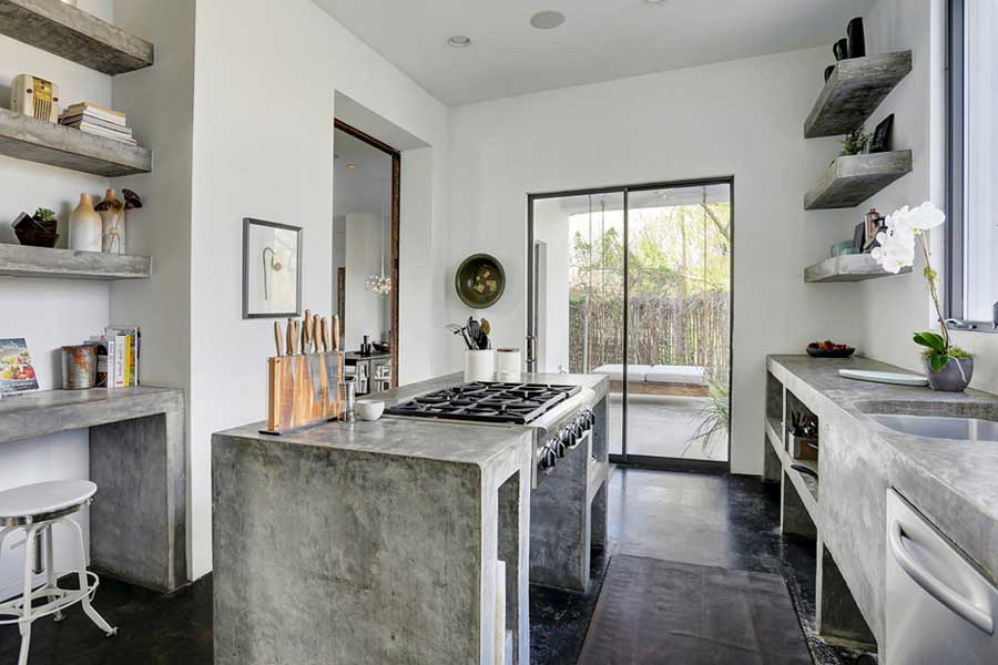 Concrete Kitchen Island Ideas