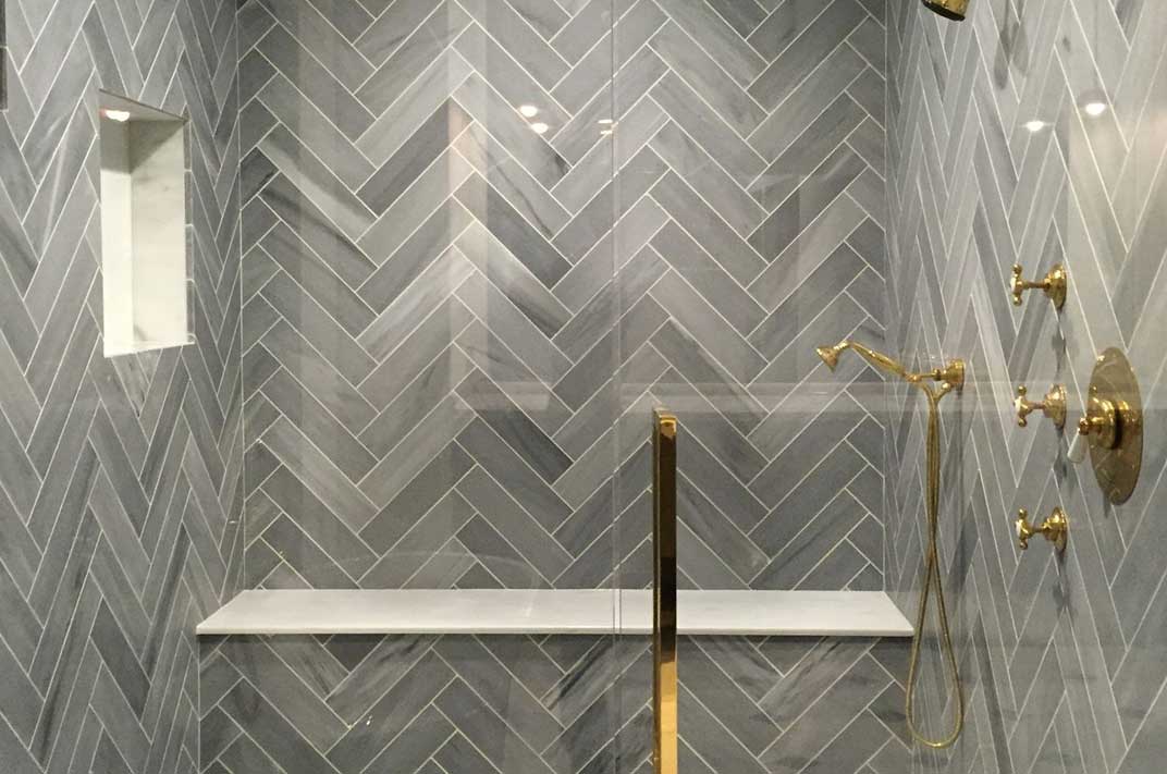 herringbone tiles combinations