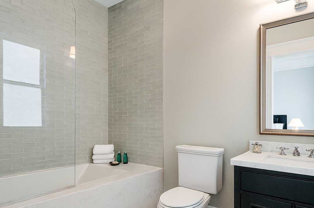 rendering walls and tiling combinations
