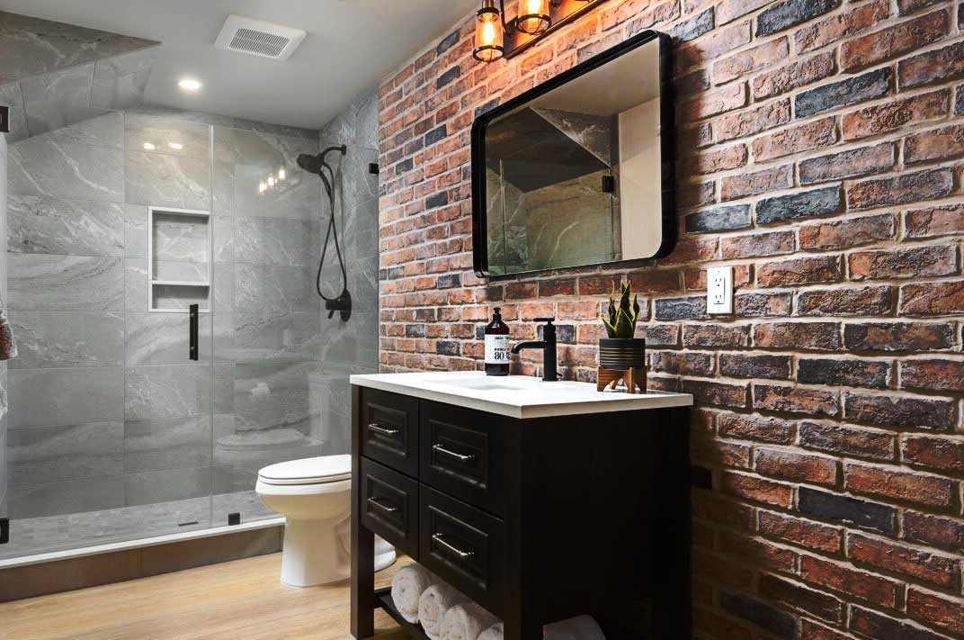tile and brick combinations