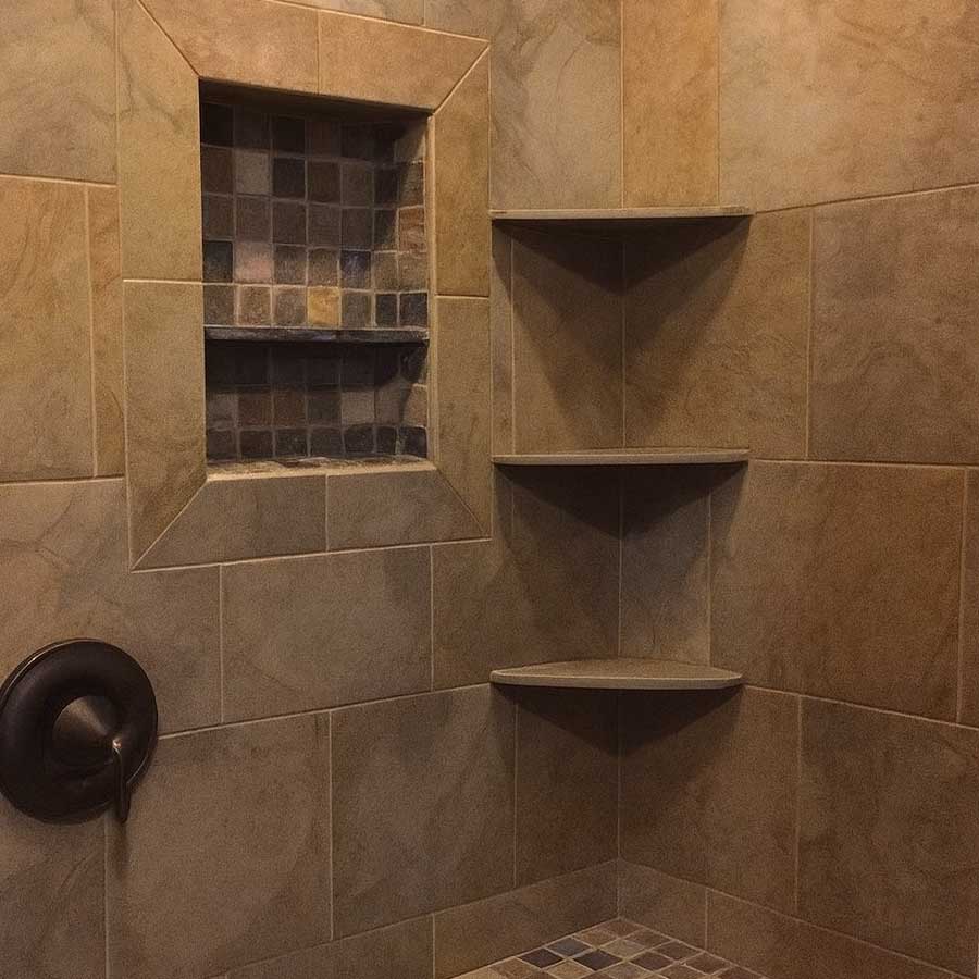 Cornet bathroom shower Niche