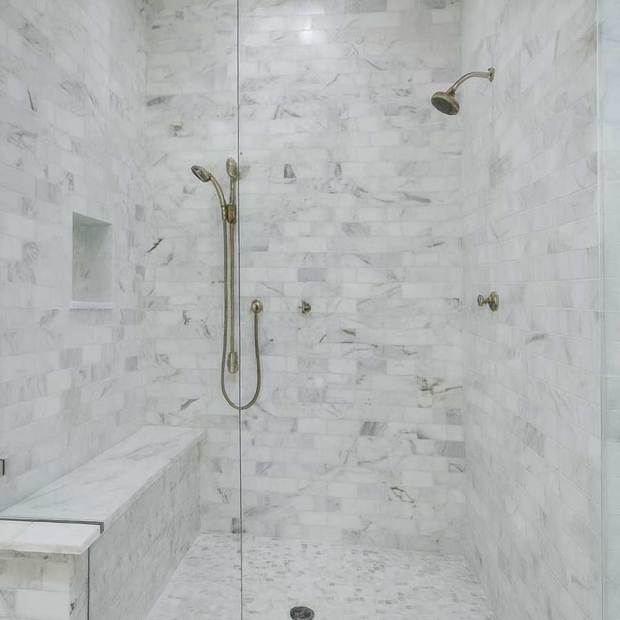 Niche with Marble Tile