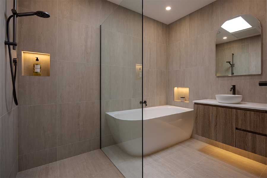Shower bathroom renovation Carnegie