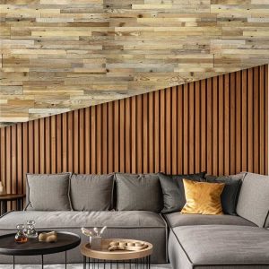 Timber feature wall ideas