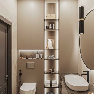 color schemes for a small bathroom