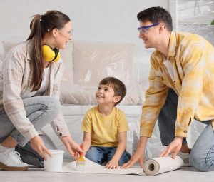 how to apply wallpaper to a wall